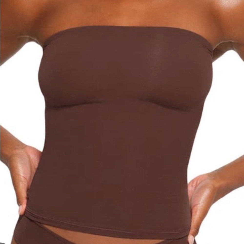 SKIMS Fits Everybody Tube Top – Cocoa | Size L | SOLD OUT